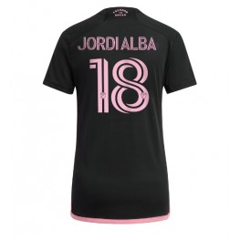 Inter Miami Jordi Alba #18 Uit tenue Dames 2024-25 Korte Mouw
